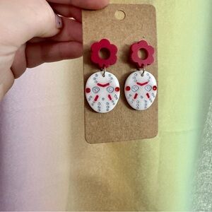 Friday The 13th Jason Earrings